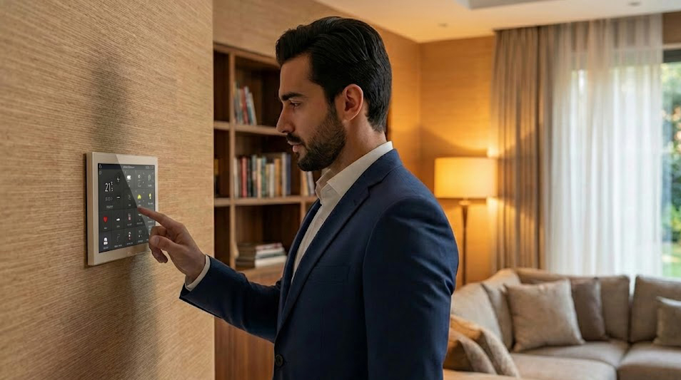 KNX Smart Home Touch Screen