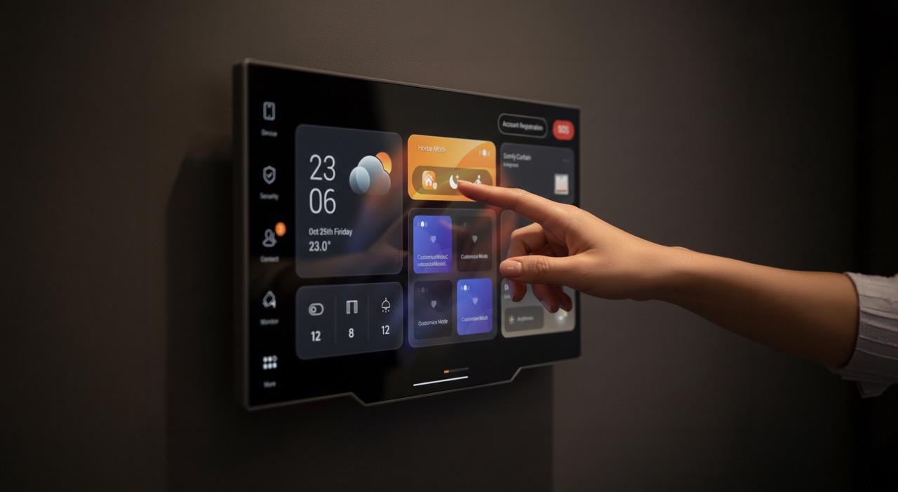 Wireless Smart Home Touch Screen