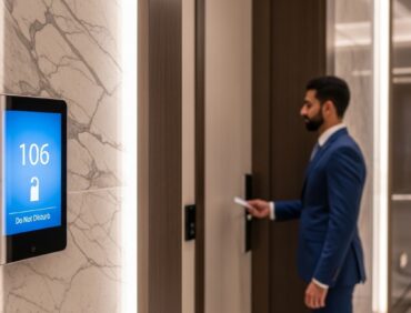 <p style="text-align: right;direction: rtl">تحويل الضيافة: الفنادق الذكية في الرياض بواسطة أي بي إس اوتومايشن